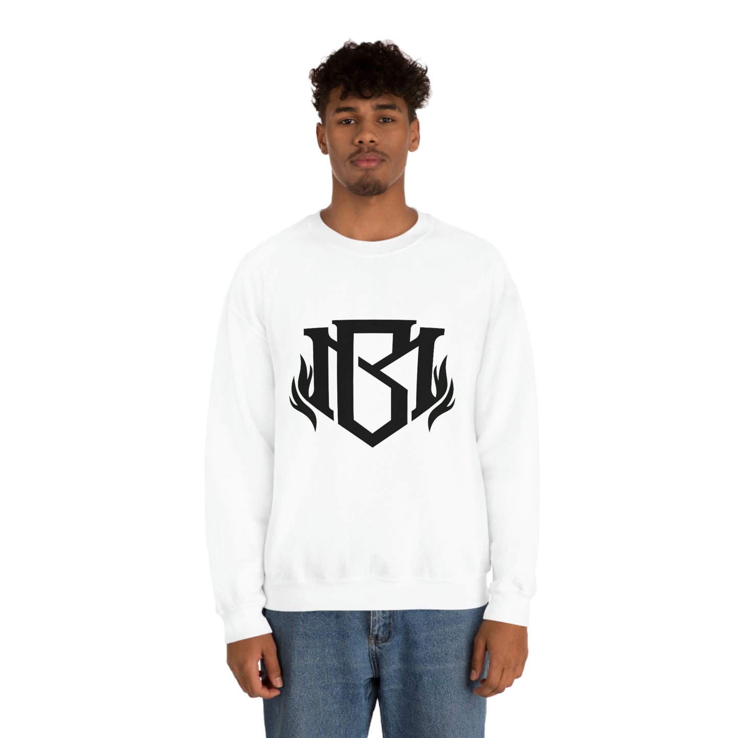 MLBII Logo - Unisex Heavy Blend™ Crewneck Sweatshirt