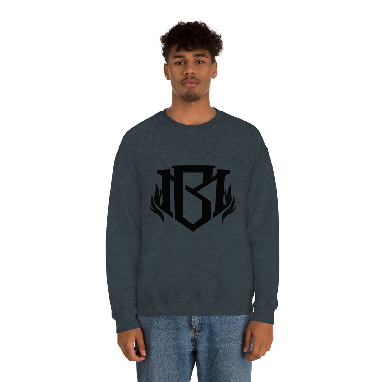 MLBII Logo - Unisex Heavy Blend™ Crewneck Sweatshirt