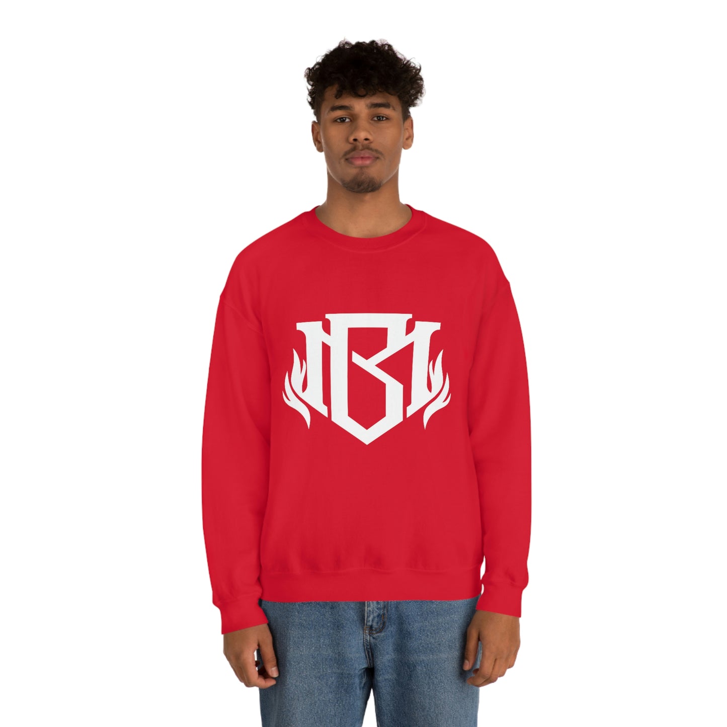MLBII Logo - Unisex Heavy Blend™ Crewneck Sweatshirt