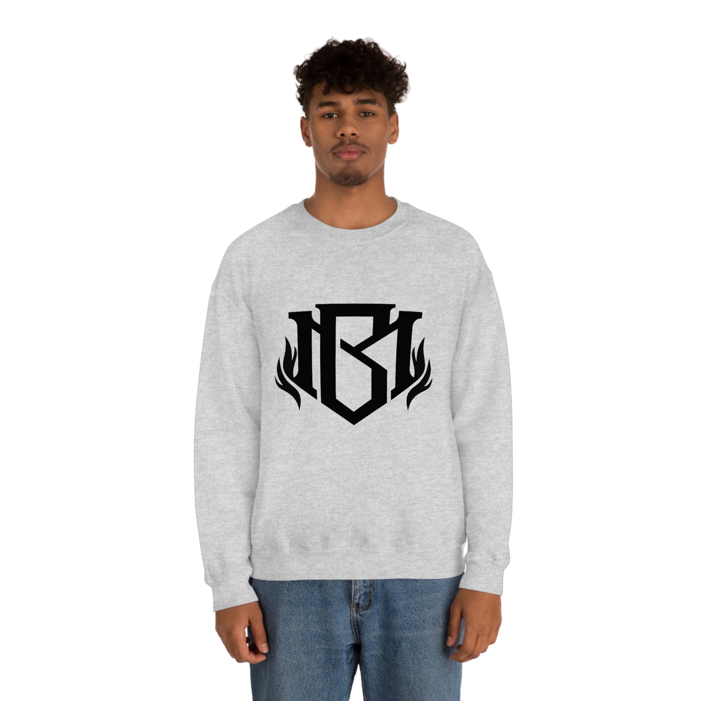 MLBII Logo - Unisex Heavy Blend™ Crewneck Sweatshirt
