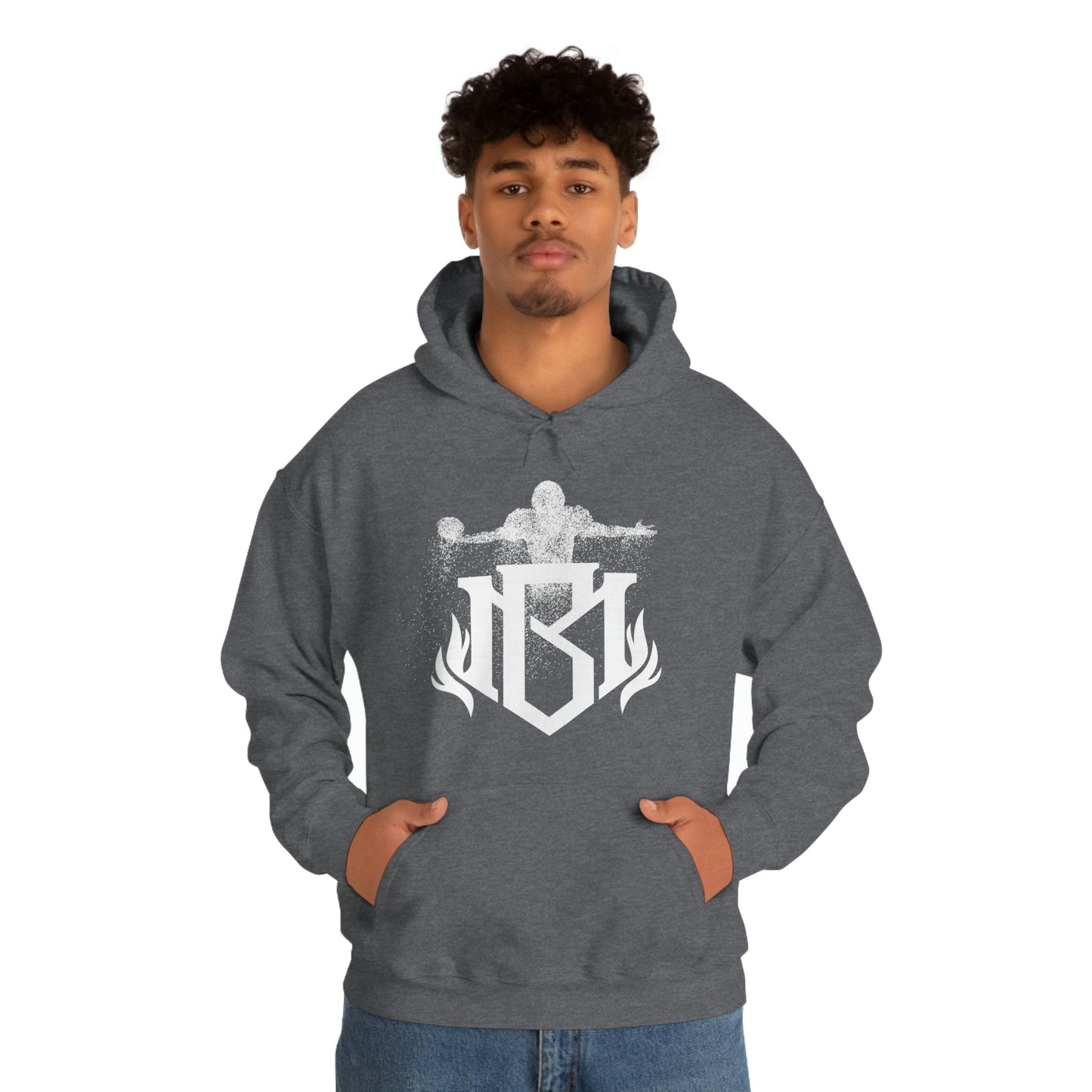 MLBII Particle Logo - Unisex Heavy Blend™ Hooded Sweatshirt